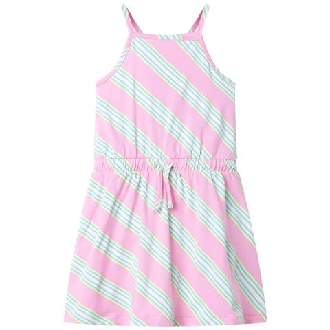 Abito Da Bambina Con Coulisse Senza Maniche Rosa 140 - Foto 1
