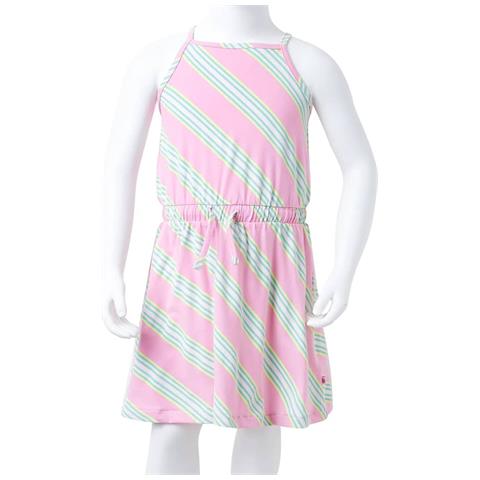 Abito Da Bambina Con Coulisse Senza Maniche Rosa 140 - Foto 8