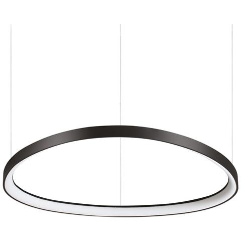 Lampadario A Sospensione Contemporaneo Gemini Metallo Nero Led 55w 3000k Ip20 - Foto 1