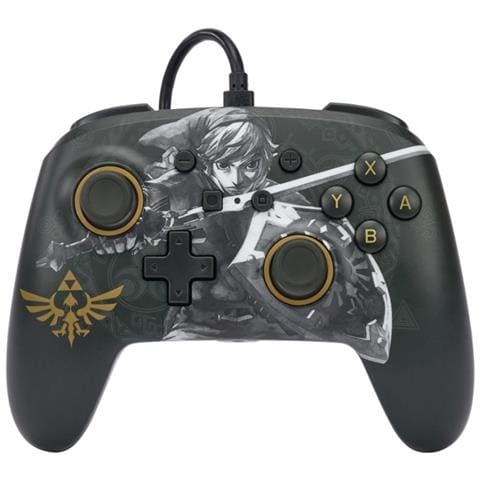HPAPWA0336 periferica di gioco Nero, Oro, Bianco Bluetooth /USB Gamepad Digitale Nintendo Switch - Foto 1
