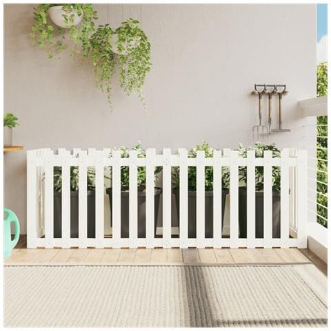 VidaXL Paletti Per Recinzione In Alluminio Con Base Acciaio | 2 Pezzi 185 Cm Argento Per Pannelli Spessi 2 Cm - Foto 10