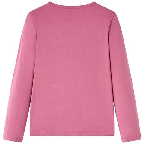 Maglietta Da Bambina Maniche Lunghe Lampone 92 - Foto 2