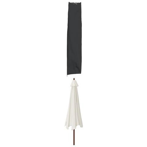 Copertura Ombrellone Giardino Nera 136x25/23,5 cm 420D Oxford - Foto 2