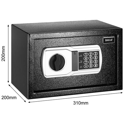 Cassaforte A Muro Numerica Digitale Elettronica 31x20x20 Cm Sicurezza Casa Hotel - Foto 5