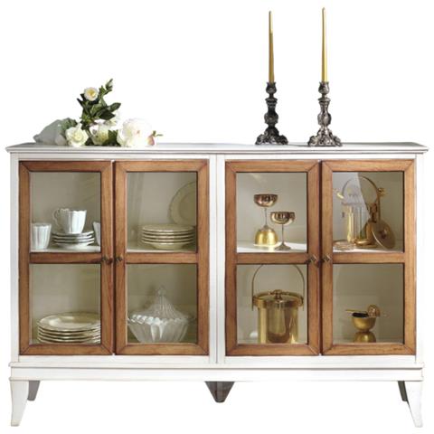 Credenza 4 Porte Inglesina Legno Shabby 160x39x104 - Foto 1