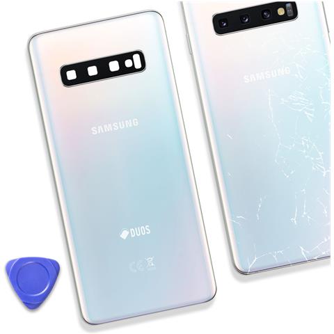 Vetro Posteriore Di Ricambio Per Samsung Galaxy S10 Compatibile - Foto 4