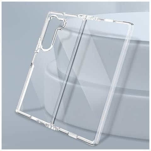 Cover Per Galaxy Z Fold6 Retro Rigido Bordo Silicone Sottile Leggera - Foto 5