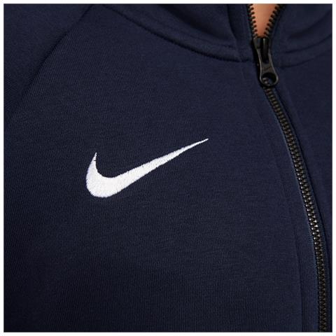 Felpa Con Cappuccio Full Zip Cw6957-451 Donna Taglia Xs Colore Blu - Foto 6