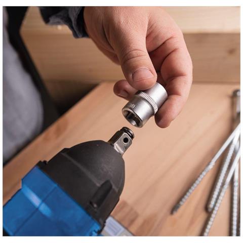 Avvitatore A Impulsi 1/2 20v Senza Batteria Ixes Bc-iw350-x - Foto 2