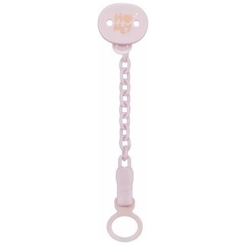 Porta Succhietto Chicco 00040841100000 Clip Con Catenella Rosa - Foto 1