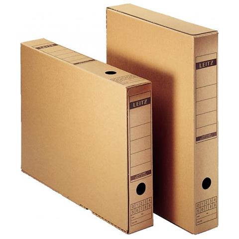 Leitz 60840000 Scatola Per La Conservazione Di Documenti Cartoncino Nero - Foto 1