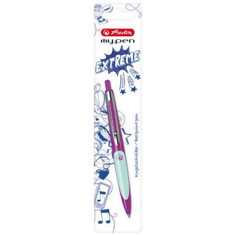 My.pen Blu Penna A Sfera Retrattile A Clip 1 Pz - Foto 1