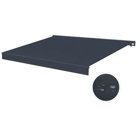 Tenda Da Sole Motorizzata Semicassonata Fazzio 4x3m Grigia - Foto 2