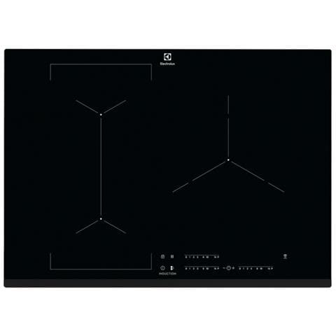 EIV73342 Nero Da incasso 70 cm Piano cottura a induzione 3 Fornello (i) - Foto 1