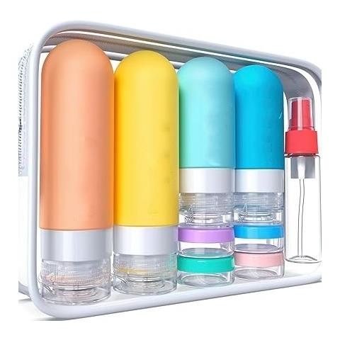 Contenitori Portatili Da Viaggio In Silicone Antigoccia 60ml+90ml Yellow - Foto 1