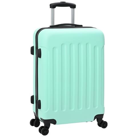 Set di valigie 3 pcs Bagaglio rigido Verde menta 20” 24” 28” ABS - Foto 2