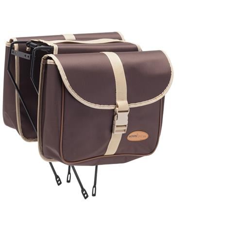 Borsa Bisaccia Poliestere Marrone - Foto 1