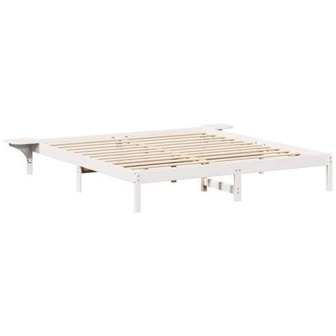 Rete letto con comodini Bianco Bianco - Foto 1