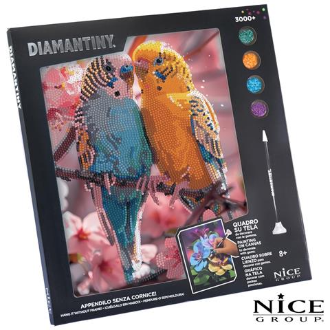 Diamantiny Quadro Pappagalli - Foto 1