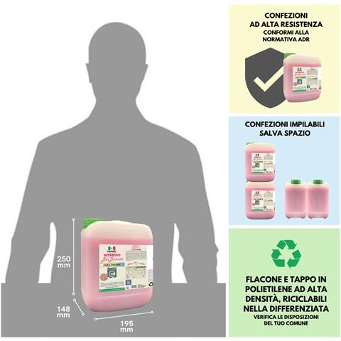 Detersivo Belbucato Curacolore 5ltx4pz - Foto 2