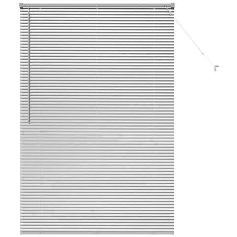 Tenda per Finestra con tende Manuale Argento Alluminio - Foto 1