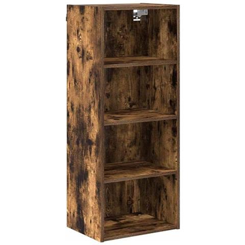 Armadio pensile Riga Rovere fumé 40 x 29,5 x 100 cm - Foto 1