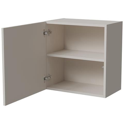 Sparone - Mobile Pensile Un Ripiano, 49.9x50h Cm Beige - Foto 2