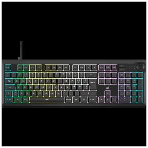 K55 CORE RGB tastiera Gaming USB QWERTY Italiano Nero - Foto 1
