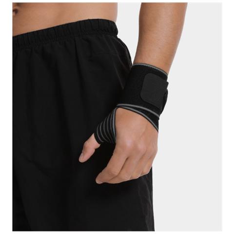 Fascia Da Polso Antidistorsione Regolabile Per Uomo - Supporto E Allenamento Professionale Grey - Foto 2