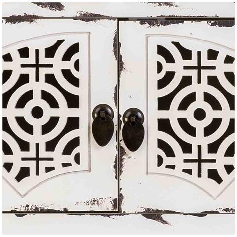 Console In Legno Laccato Bianco 120x40x102h Cm - Foto 8