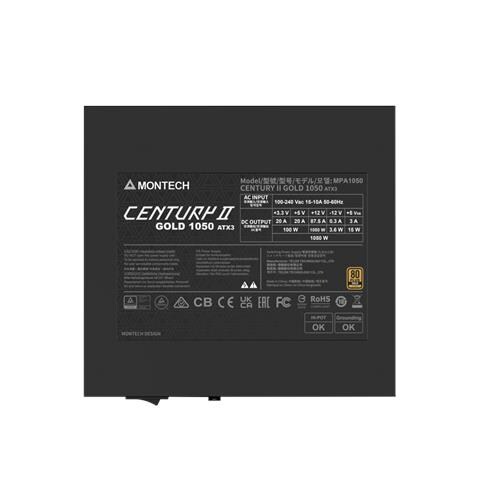 CENTURY II 1050W alimentatore per computer 20+4 pin ATX ATX Argento - Foto 6