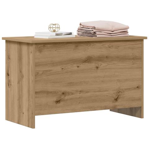 Cassa di stoccaggio Rovere Artigianale 80 x 40 x 50 cm - Foto 2
