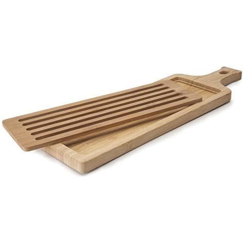 60495 Tagliere per il pane, in legno, 50 x 15 cm - Foto 1