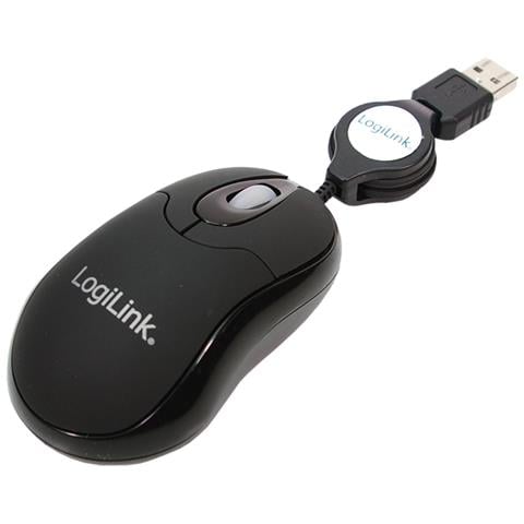 Mouse ID0016 USB Ottico 3 Tasti 800 DPI Colore Nero - Foto 1