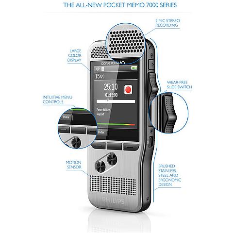 Registratore vocale digitale DPM 7200 - Foto 10