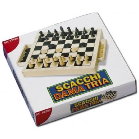 Scacchi Dama Trio Legno - Foto 3