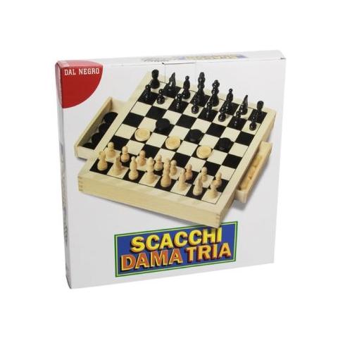 Scacchi Dama Trio Legno - Foto 2