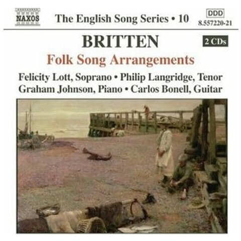 Britten - Folk Song Arrangements (2 Cd)  - Foto 1