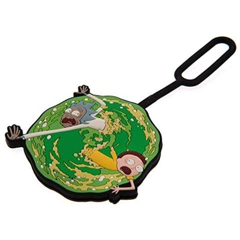 Internazionale Piramide Etiquette BaggageRick & Morty (Portal) Etichette Nome Unisex Adulto, Multicolor (multicolore), 10 x 18 x 1 centimetri - Foto 2