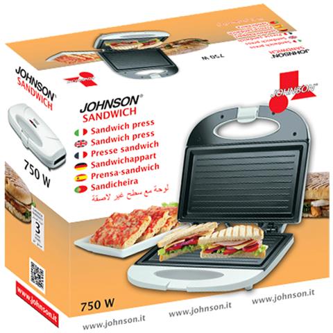 Sandwich Tostiera Elettrica Tosta Fette Per Panini Mini Bistecchiera - Foto 1
