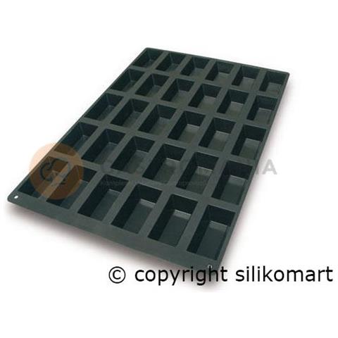Sq006 - Stampo In Silicone N. 30 Mini Cake Mm 99x49 H 30 Mm - Foto 2