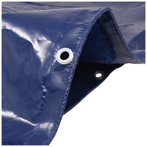 Telone Impermeabile 650 G / m² 1,5x20 M Blu - Foto 2