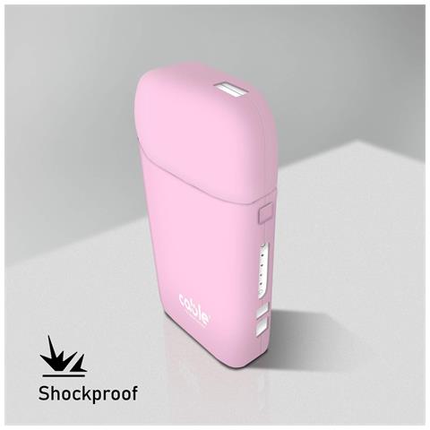 Soft Case Per IQOS 2.4/2.4 plus Pocket Charger, compatibile Con Iqos 2.4 Plus, Custodia Di Protezione Morbida Per Pocket Charger Silicone Soft Touch, Cover (pink) - Foto 2