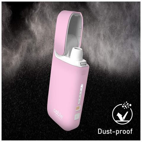 Soft Case Per IQOS 2.4/2.4 plus Pocket Charger, compatibile Con Iqos 2.4 Plus, Custodia Di Protezione Morbida Per Pocket Charger Silicone Soft Touch, Cover (pink) - Foto 7