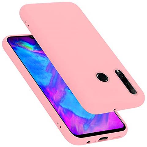 Custodia Compatibile Con Honor 10i / Honor 20i In Liquid Rosa - Coperchio Protettivo In Silicone Tpu Flessibile - Foto 1