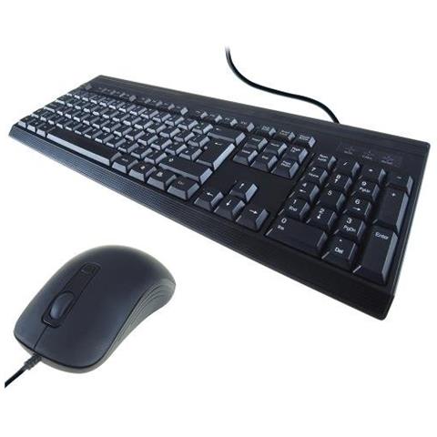 KB235, USB, Universale, Cablato, USB, 0 - 40 °C, Nero - Foto 1