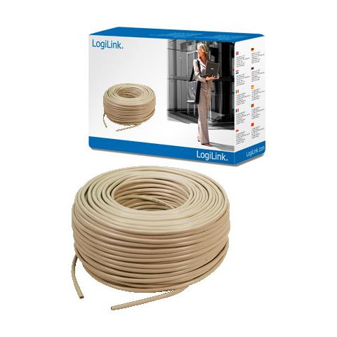 CPV0034, 305m, Grigio, EIA / TIA 568 B. 2, EN 50173-1, ISO / IEC 1180, 6 mm, Cat6 - Foto 1