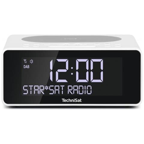 " 0001/3914"" DIGITRADIO 52 - Radio / sveglia digitale bianco" - Foto 1