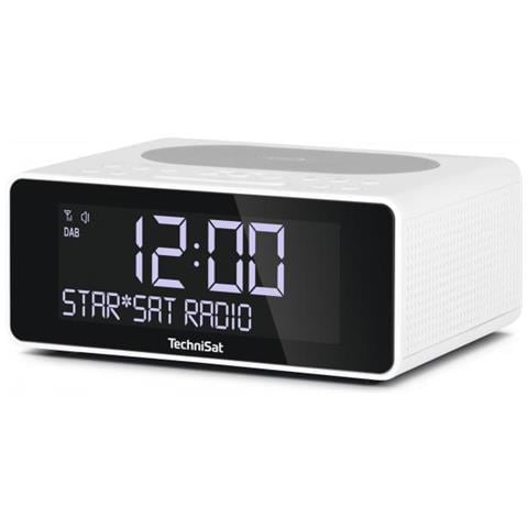 " 0001/3914"" DIGITRADIO 52 - Radio / sveglia digitale bianco" - Foto 2