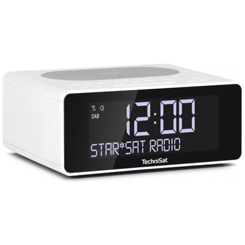 " 0001/3914"" DIGITRADIO 52 - Radio / sveglia digitale bianco" - Foto 3